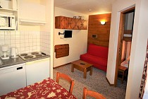 Studio + cabine voor max. 4 pers. (huisnr. 419T)